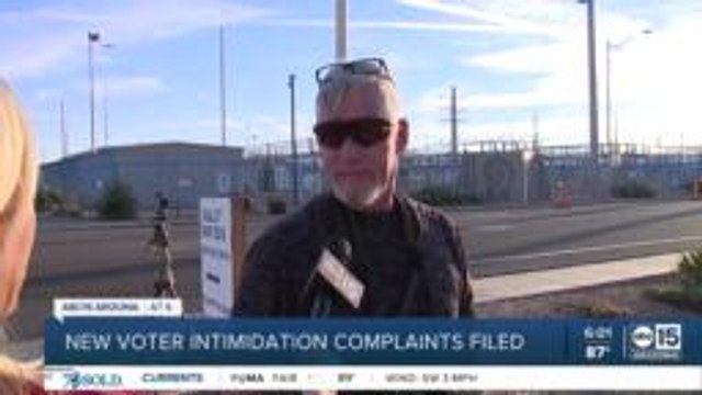 New voter intimidation complaints filed