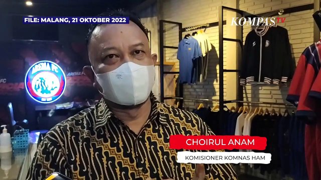 Selaras TGIPF, Komnas HAM Yakini Gas Air Mata Penyebab Utama di Tragedi Kanjuruhan