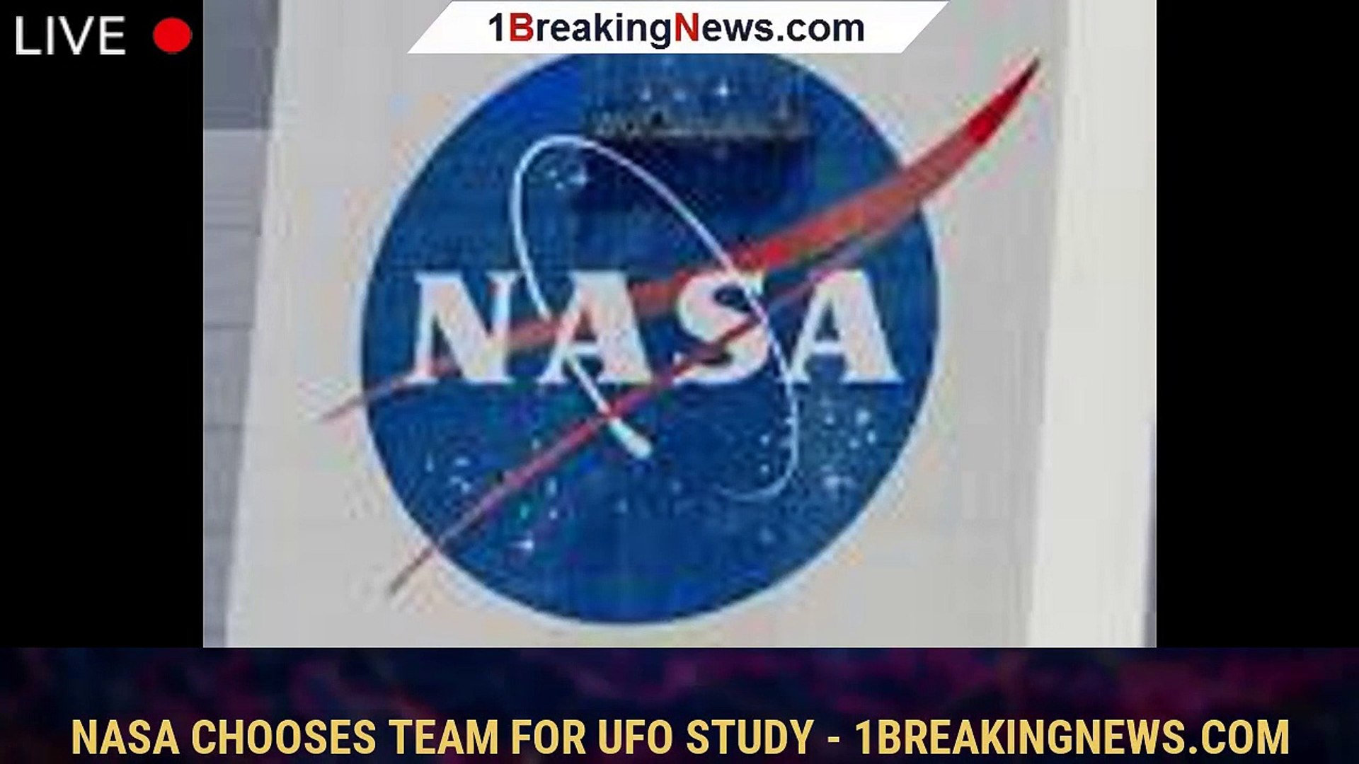 NASA Chooses Team for UFO Study - 1BREAKINGNEWS.COM - video Dailymotion