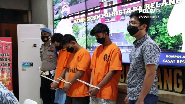 Satreskrim Polresta Barelang Amankan Pelaku Jambret Pada Korban Yang Sedang Jogging