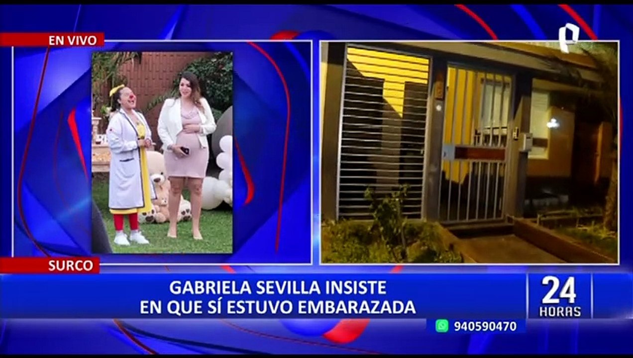 Gabriela Sevilla da su versión: "Yo voy a ir buscar a mi bebé"