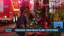 Kubah Masjid Jakarta Islamic Centre Roboh, Saksi Mata_ Usai Salat Ashar Ada yang Teriak Kebakaran!