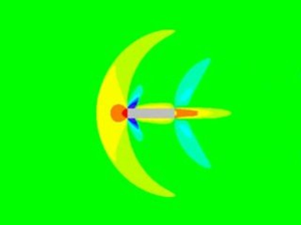 Température dans un réacteur pantone