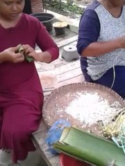 cara membuat ketupat