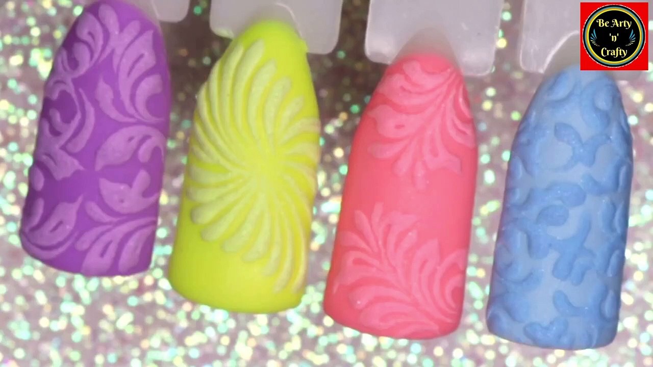 Velvet Nail Art Design