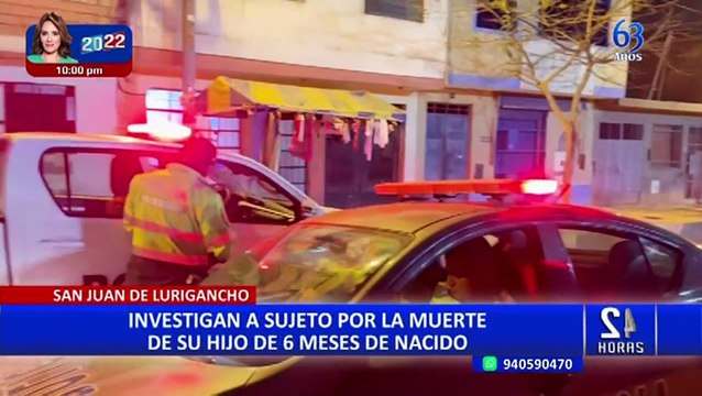 Investigan presunto parricidio en SJL: padre es detenido por muerte de su bebé de 6 meses