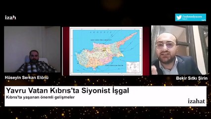 Siyonizm'in KKTC'nin İşgali Konusu Türkiye ile Yakından İlişkilidir. Türkiye'nin Bağımsızlık Mücadelesinin Bir Cephesi de Kıbrıs'tır!