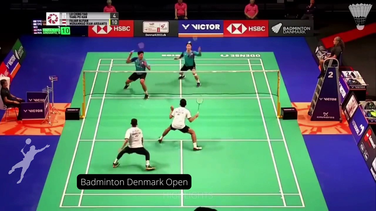 Quarter Final - Badminton Denmark Open 2022 - Fajar Alfian Muhammad Rian Ardianto vs Lu Ching Yao Yang Po Han