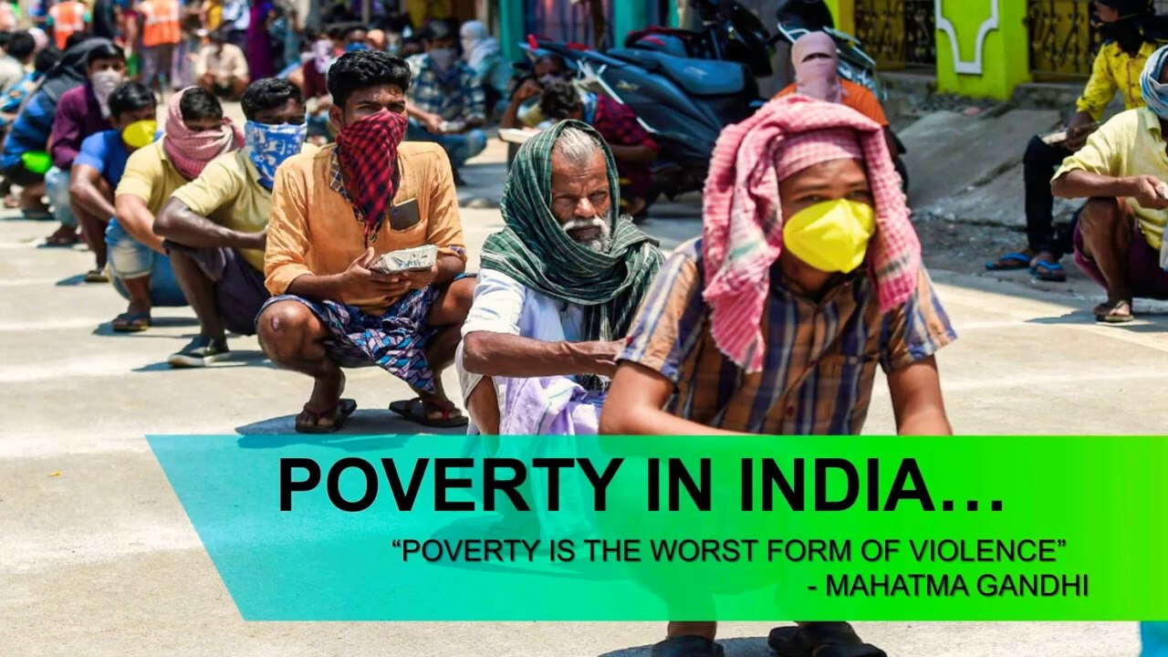 Poverty in India _ A Big Social Problem (Presentation)