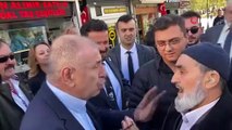 Ümit Özdağ, kendisine ucube diyen vatandaşla tartıştı