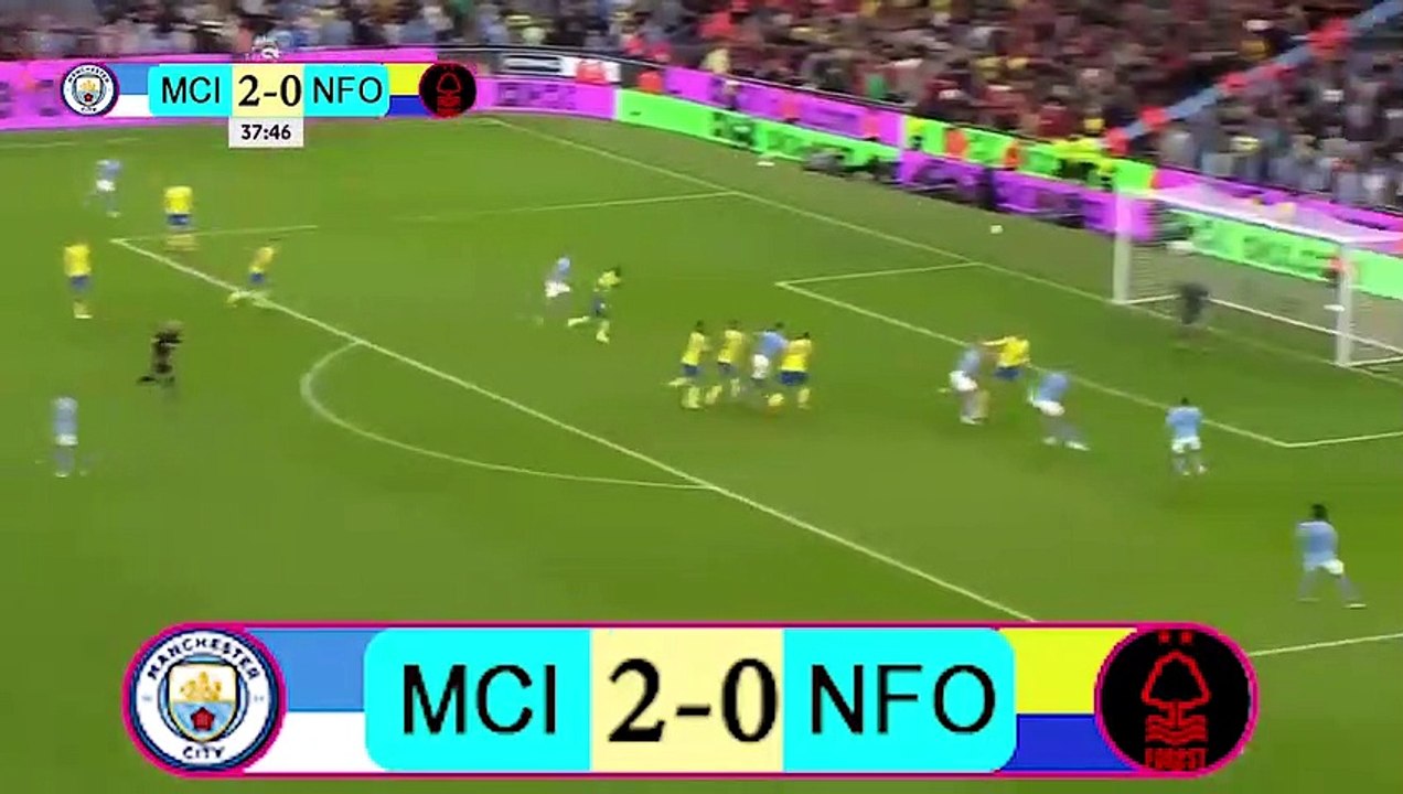 Man City 6-0 Nottingham  /نوتينغهام 0- 6مان سيتي / English Premier League 2022 / 2023  الدوري الإنجليزي الممتاز