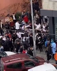 Son dakika haber: SULTANGAZİ'DE ÖĞRENCİLERİN KAVGASI KAMERADA