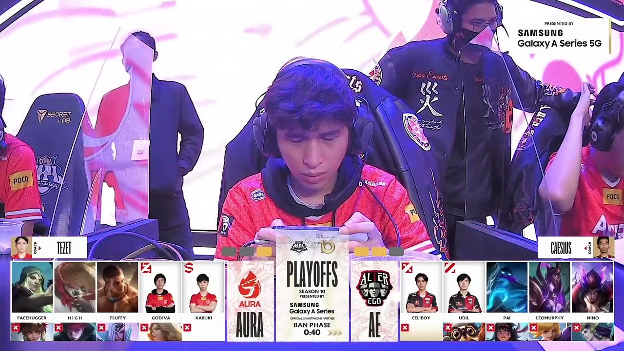 AE VS AURA _ PLAYOFF MPL ID SEASON 10 MATCH 4