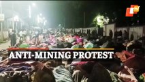 Anti-Mining Protest In Odisha – Tribal Villagers Spend Night On Road & Gherao Sundergarh Collector’s Office