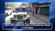 SIA conducts raids in Jammu and Kashmir's Srinagar