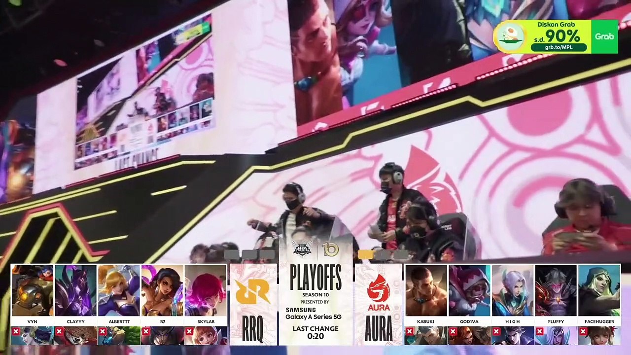 RRQ VS AURA _ PLAYOFF MATCH 2 MPL ID SEASON 10