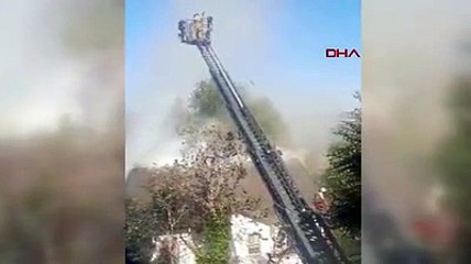 Boğaziçi Üniversitesi'nde yangın çıktı