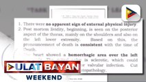 Foul play, isinantabi sa pagkamatay ng umano'y middleman sa pagpatay kay Percy Lapid