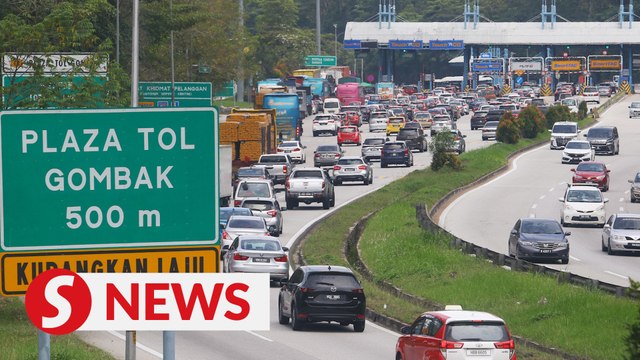 Deepavali break: ’Balik kampung’ exodus begins, traffic slow on major highways