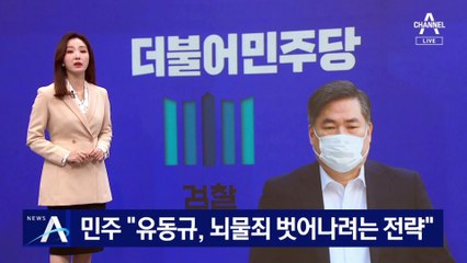 민주 “유동규, 뇌물죄 벗어나려는 전략”