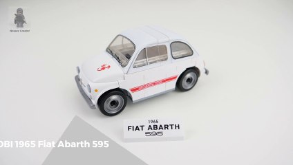 COBI Youngtimer Collection | 24524 --- 1965 Fiat Abarth 595 --- unboxing and pure build