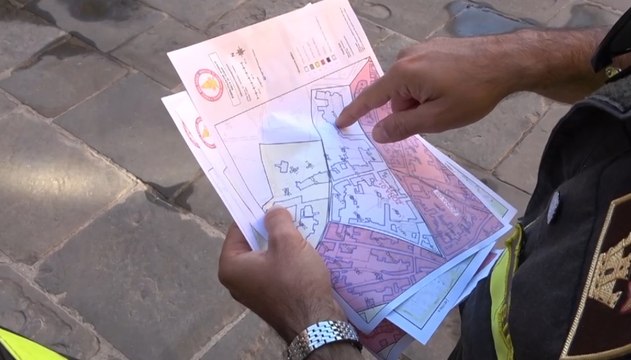 Arezzo - Esercitazione dei Vigili del Fuoco nella Val Tiberina (22.10.22)