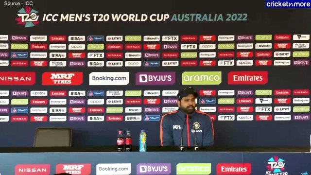 IND v PAK | Rohit Sharma (India) Pre-match Press Conference: T20 World Cup 2022