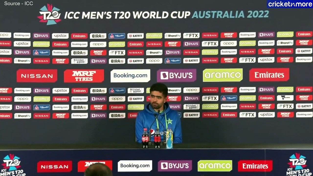 IND v PAK I Babar Azam (Pakistan) Pre-match Press Conference: T20 World Cup 2022