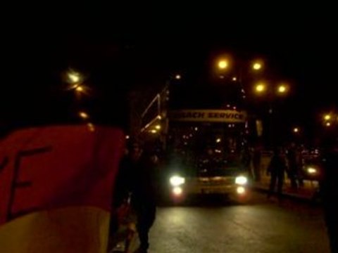 Attente sortie des artistes bercy th 9 mars