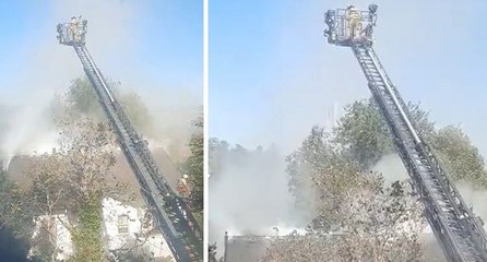 Boğaziçi Üniversitesi kampüsünde yangın