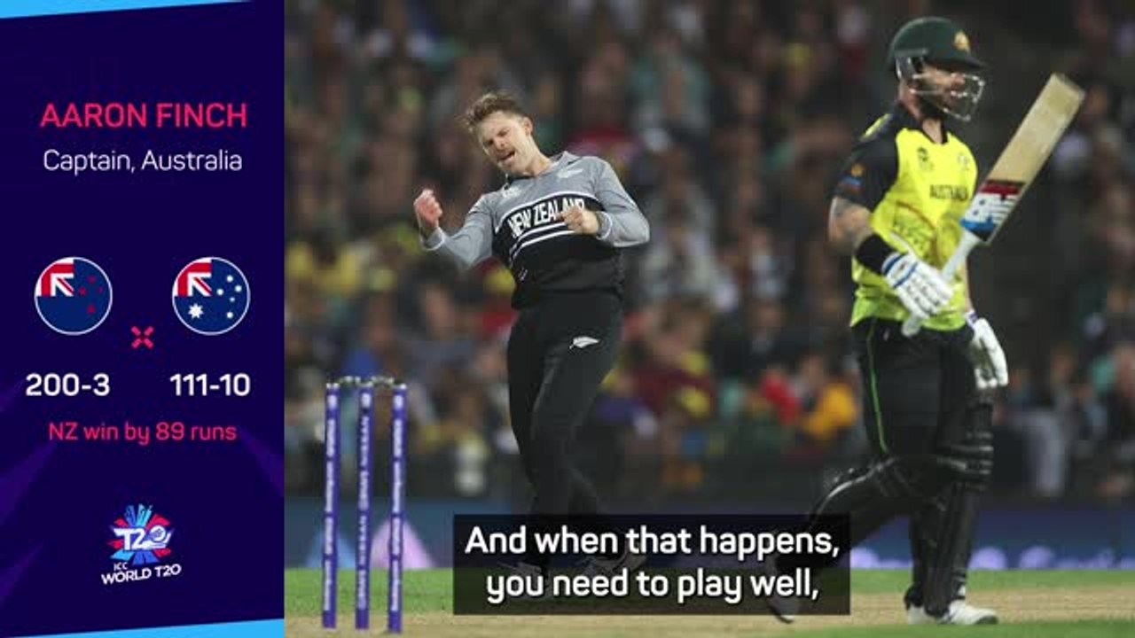 Finch defends 'structure of the team' after embarrassing Kiwis defeat
