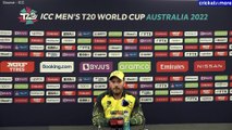 Aaron Finch (Australia) Post-Match Press Conference | AUS v NZ | T20 World Cup