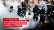 Ukraine : 1 million de foyers sans électricité après des frappes russes