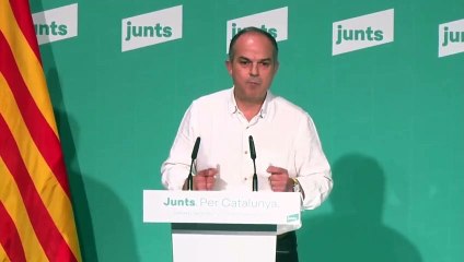 Turull (JxCat) se dirige a la militancia del partido