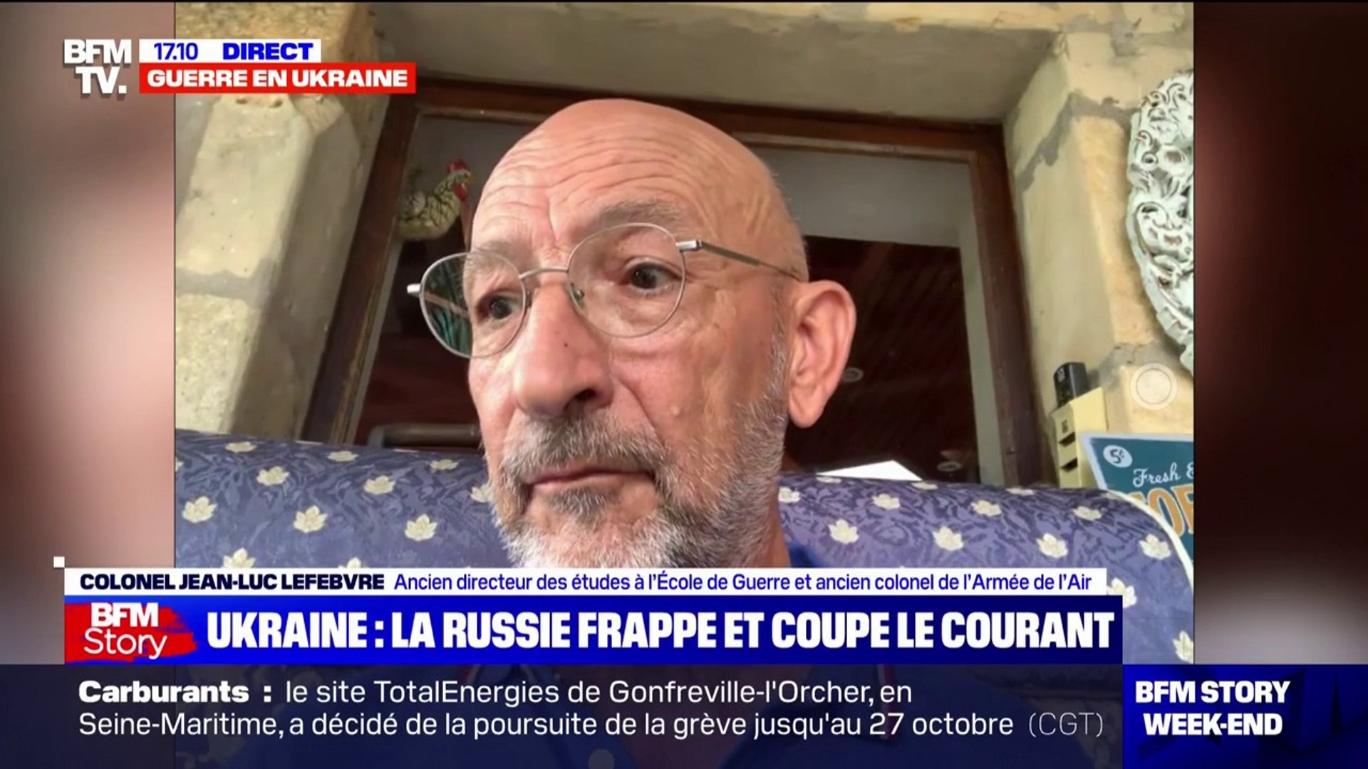 Colonel Jean-Luc Lefebvre: "Les Russes ne font pas la guerre pour la  gagner" - Vidéo Dailymotion