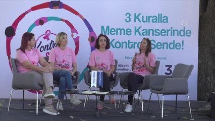 Meme kanseri farkındalığı için pedal çevirdiler