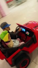 playing toy cars during school holidays