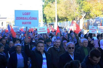Konya haberi: Konya'da LGBT'ye karşı aile yürüyüşü