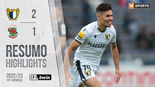 Highlights: Famalicão 2-1 Paços de Ferreira (Liga 22/23 #10)