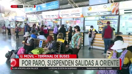 Download Video: Atención viajeros: Suspenden las salidas de buses de Cochabamba a Santa Cruz