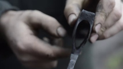 Blacksmithing_ making an axe head