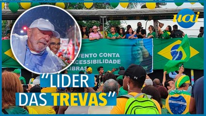 Michelle sobre Lula: 'O líder das trevas está aqui em MG'