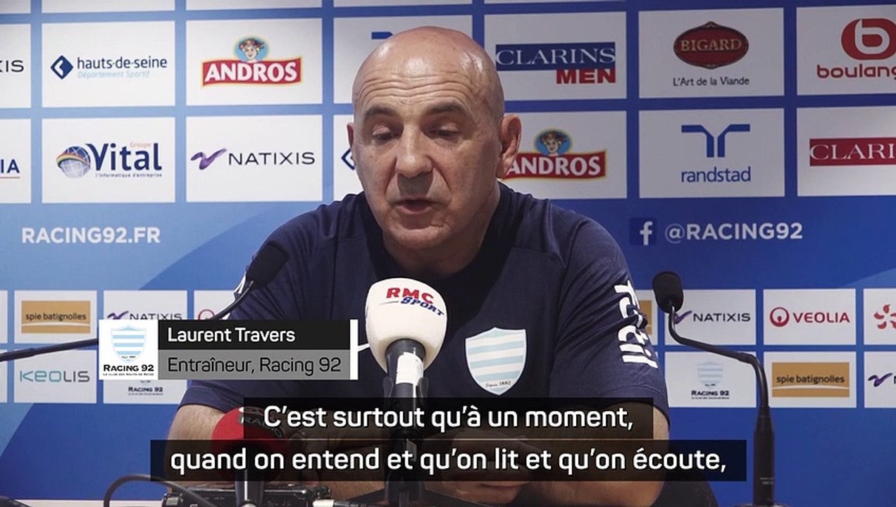 8e j. - Travers sur les critiques : "On ne va pas faire les autruches, on le regarde"