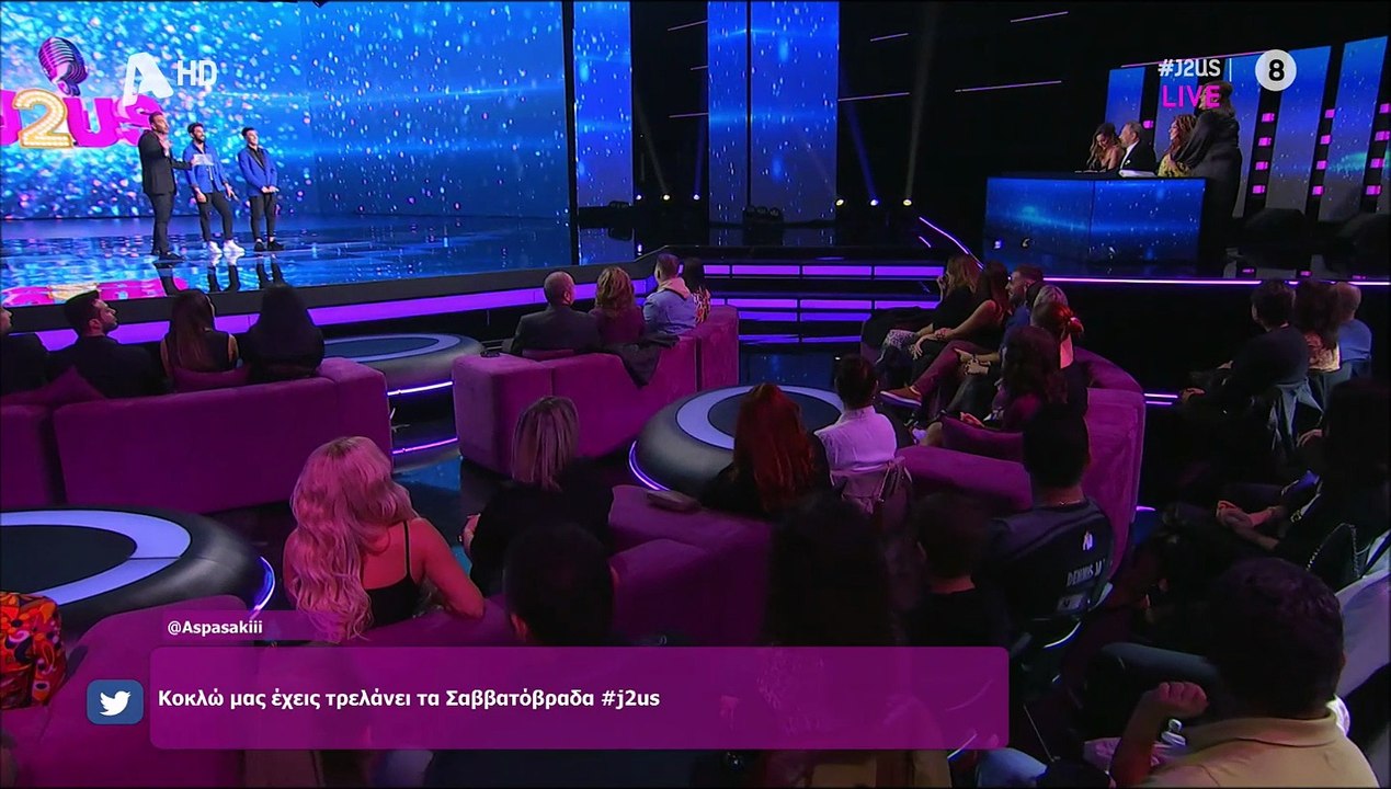J2US: Ο Κοκλώνης αποθέωσε την Δέσποινα Βανδή γι...