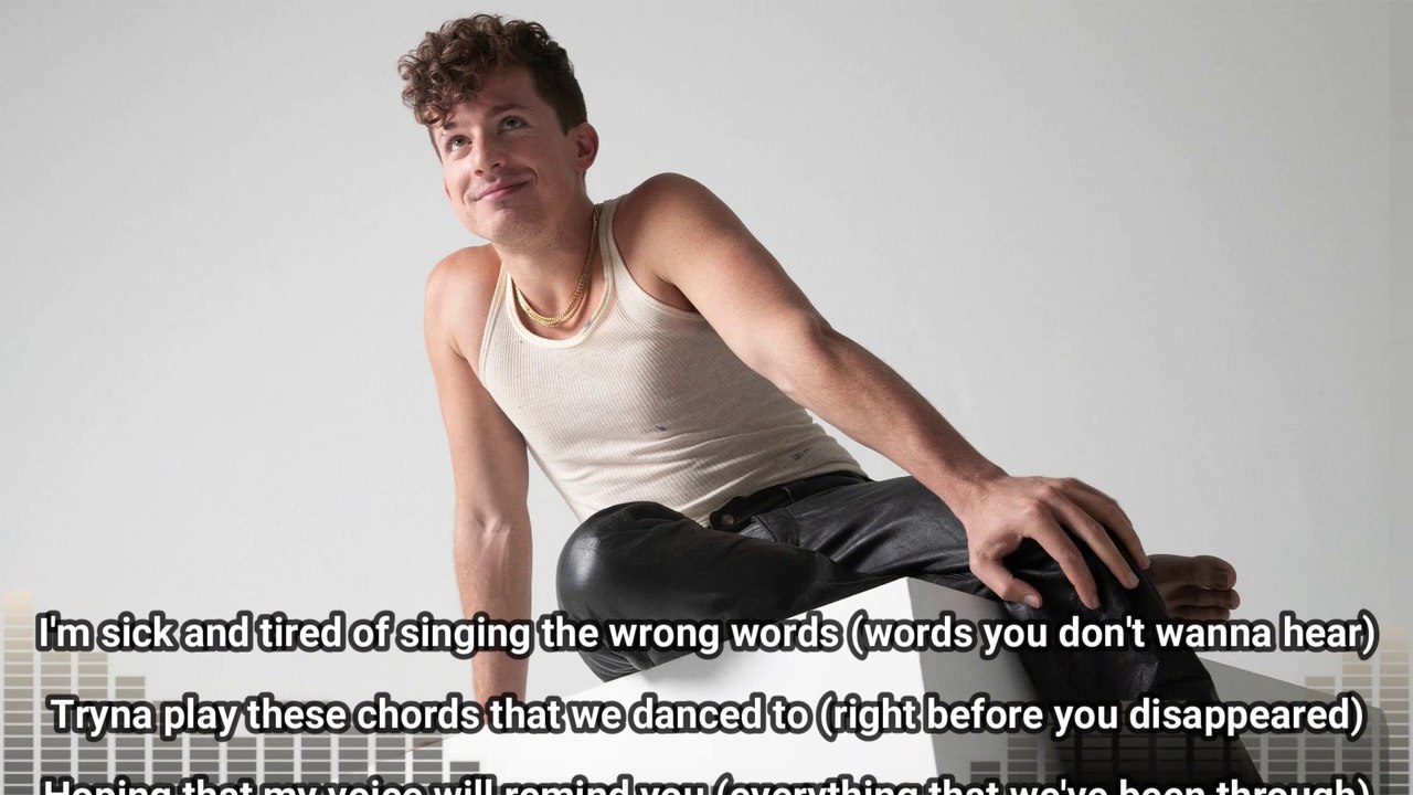 Charlie Puth-Tears On My Piano Lyrics