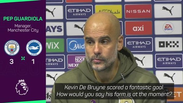 De Bruyne 'masterclass' goal leaves Guardiola wanting more