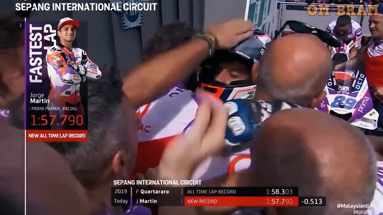 EDAN PARAH BAGNAIA START DEPAN ALEIX ESPARGARO, QUARTARARO CEDERA MARQUEZ CRASH KUALAT NGUNTIT