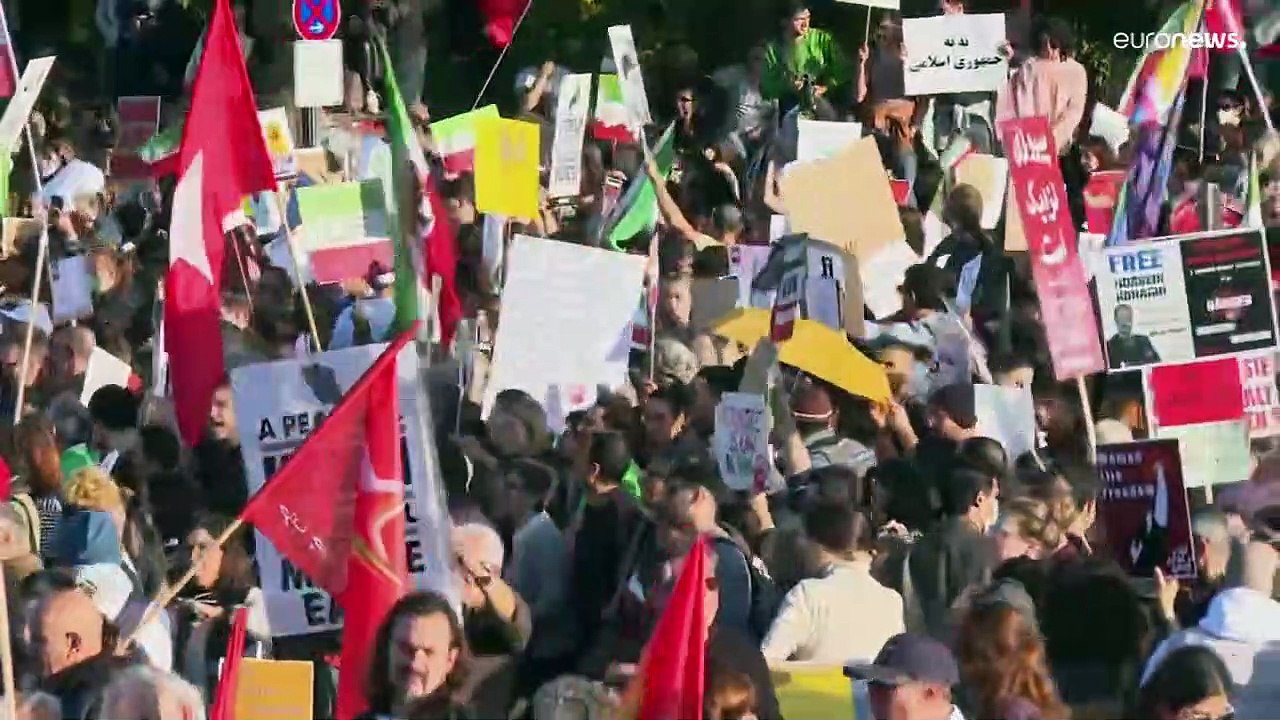 Акции солидарности с протестующими иранцами