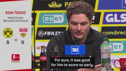 Terzic hails young BVB stars after Stuttgart rout
