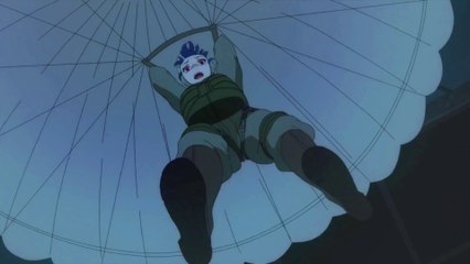 Irina: The Vampire Cosmonaut - parachute landing training